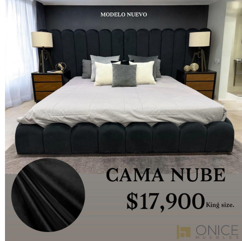 ENTREGA INMEDIATA - CAMA KS NUBE